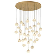 JC Alabaster Codri Round LED Chandelier