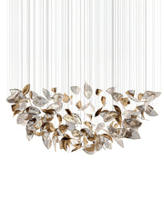 Calliope Modern Shake Leaves Chandelier