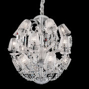 JC Bastian Le Roi Soleil Crystal Chandelier