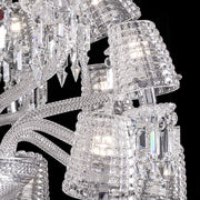 JC Bastian Le Roi Soleil Crystal Chandelier