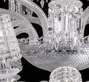 JC Bastian Le Roi Soleil Crystal Chandelier