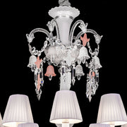 JC Bastian Short Neck Zenith Crystal Chandelier