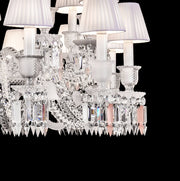 JC Bastian Short Neck Zenith Crystal Chandelier