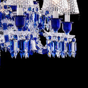 JC Bastian Zenith Blue Crystal Chandelier