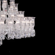 JC Bastian Large Entrance Crystal Chandelier