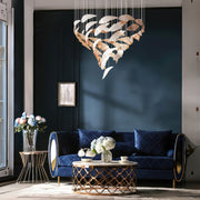 Calliope Modern Bennett Staircase Chandelier