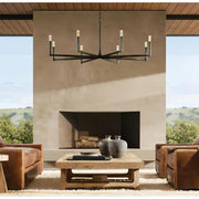 JC Theonis Linear Chandelier 54”