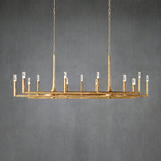 JC Theonis Linear Chandelier 72”