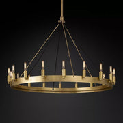 JC Caminare Vintage Filament Round Chandelier