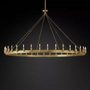 JC Caminare Vintage Filament Round Chandelier