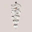 JC Bourbons Louis Flower 5-Tier Crystal Round Chandelier