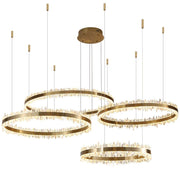 JC Daltree Crystal Rings Luxury Chandelier