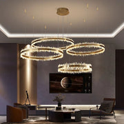 JC Daltree Crystal Rings Luxury Chandelier