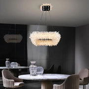 JC Daltree Crystal Square Modern Chandelier