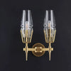 JC Deli Crystal Double Wall Sconce