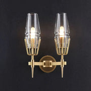 JC Delier Crystal Double Wall Sconce