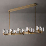 JC Delmar Double Linear Chandelier 54"