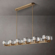 JC Delmar Double Linear Chandelier 72"