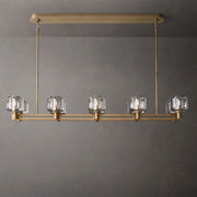 JC Delmar Double Linear Chandelier 54"