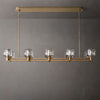 JC Delmar Double Linear Chandelier 54"