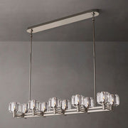 JC Delmar Double Linear Chandelier 54"