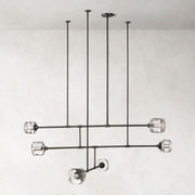 JC Delmar Modern Linear Chandelier 62"