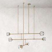 JC Delmar Modern Linear Chandelier 62"