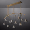 JC Mushroom Linear Chandelier 72"