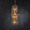 Dora Glass Round Chandelier - jchandelier