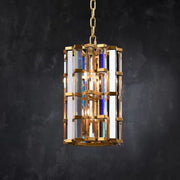 Dora Glass Round Chandelier - jchandelier