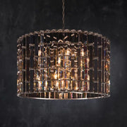 Dora Glass Round Chandelier - jchandelier