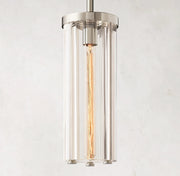 JC Emma Cylindrical Crystal Pendant Light