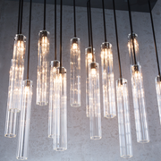 Eden Multi Spot Glass Chandelier