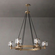 JC Delmar Series Glass Chandelier