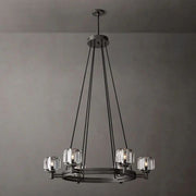 JC Delmar Series Glass Chandelier