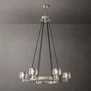 JC Delmar Series Glass Chandelier