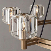 JC Delmar Series Glass Chandelier