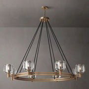 JC Delmar Series Glass Chandelier