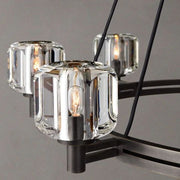 JC Delmar Series Glass Chandelier