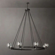 JC Delmar Series Glass Chandelier