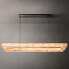 JC Reavige Calcite Rectangular Calcite Chandelier 72"