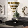 Natasha Decorative 4-Tier Round Chandelier