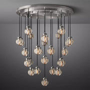 JC Alieen Pearl Ball Round Chandelier 38"