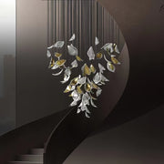 Calliope Modern Floating Leaves Chandelier