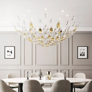 Calliope Modern Floating Leaves Chandelier