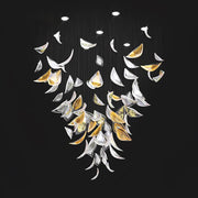 Calliope Modern Floating Leaves Chandelier