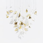 Calliope Modern Floating Leaves Chandelier