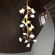 JC Flower Craftsman Chandelier