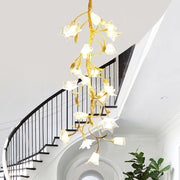 JC Flower Craftsman Chandelier