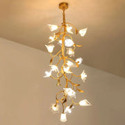 JC Flower Craftsman Chandelier